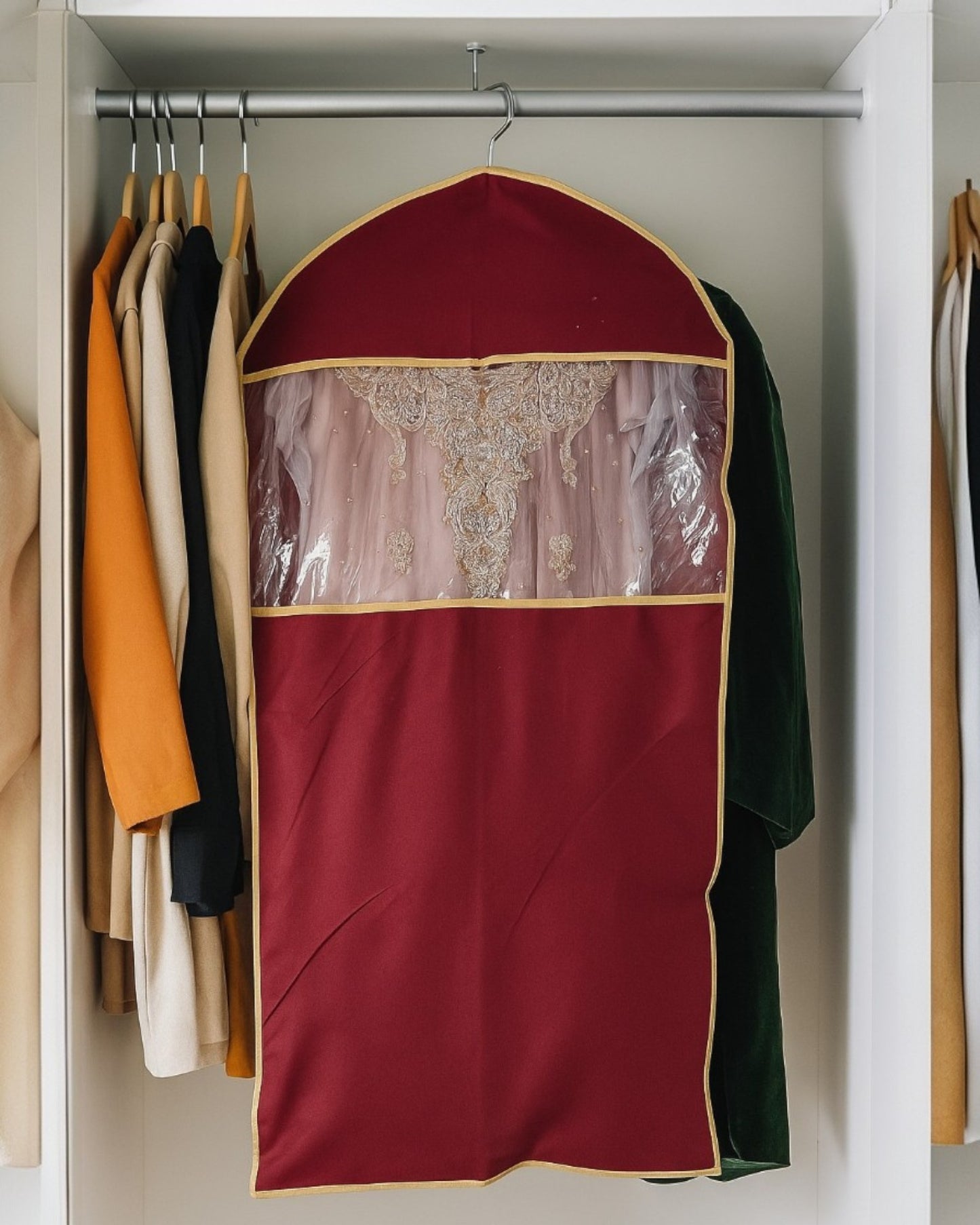 50-Inch Garment Bag | Suit & Dress Cover with Zipper