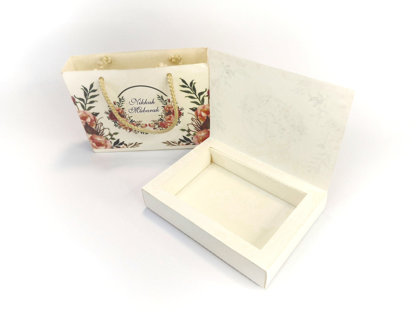 Handbag style Nikkah Bidh box | Pack of 100 pieces