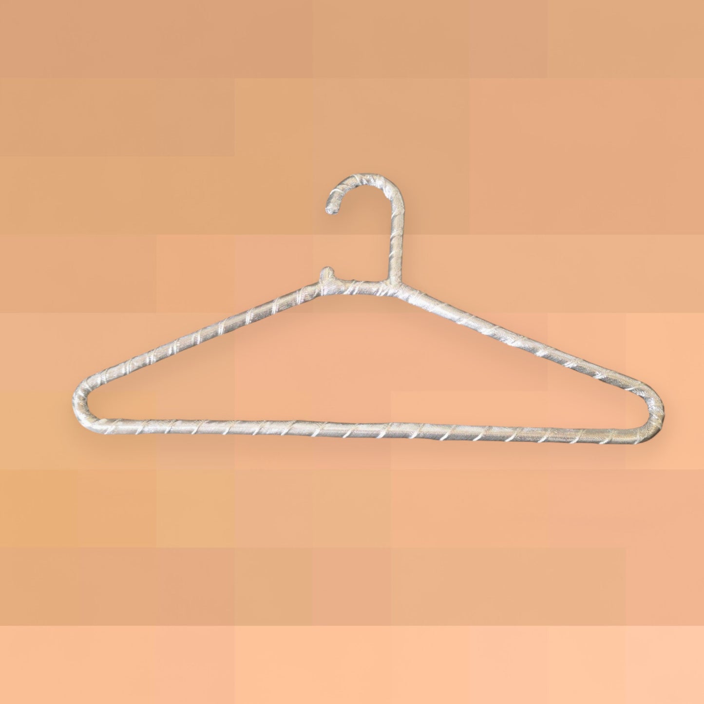 Elegant Silver Grey Gotawork Hangers | Bridal & Fancy Dress Hangers | Pack of 12 pieces
