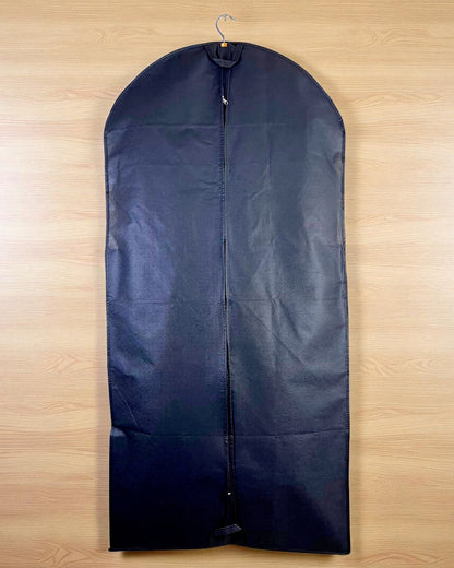50-Inch Premium Garment Bag (Black) | Suit & Dress Cover with Zipper