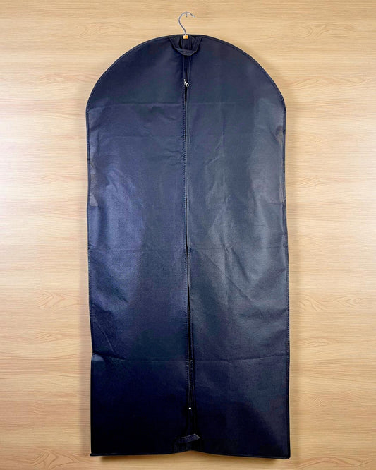50-Inch Premium Garment Bag (Black) | Suit & Dress Cover with Zipper