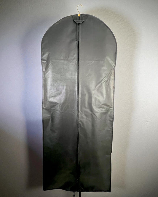 60-Inch Premium Garment Bag (Black) | Suit & Dress Cover with Zipper
