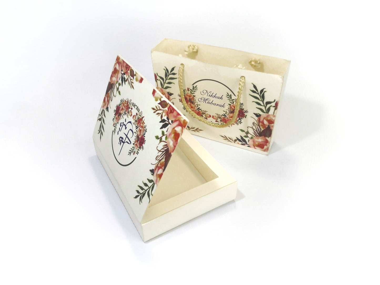 Handbag style Nikkah Bidh box | Pack of 100 pieces