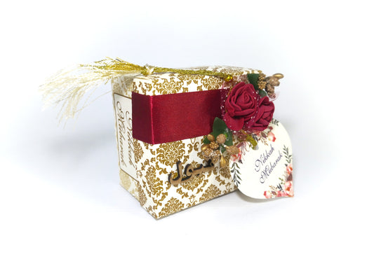 Elegant “Qabul Hai” Nikkah Bidh Box – Pack of 100 pieces