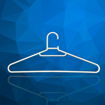Champion 555 Hangers | Standard Size, Durable Quality (Pack of 12 – Economy Pack)