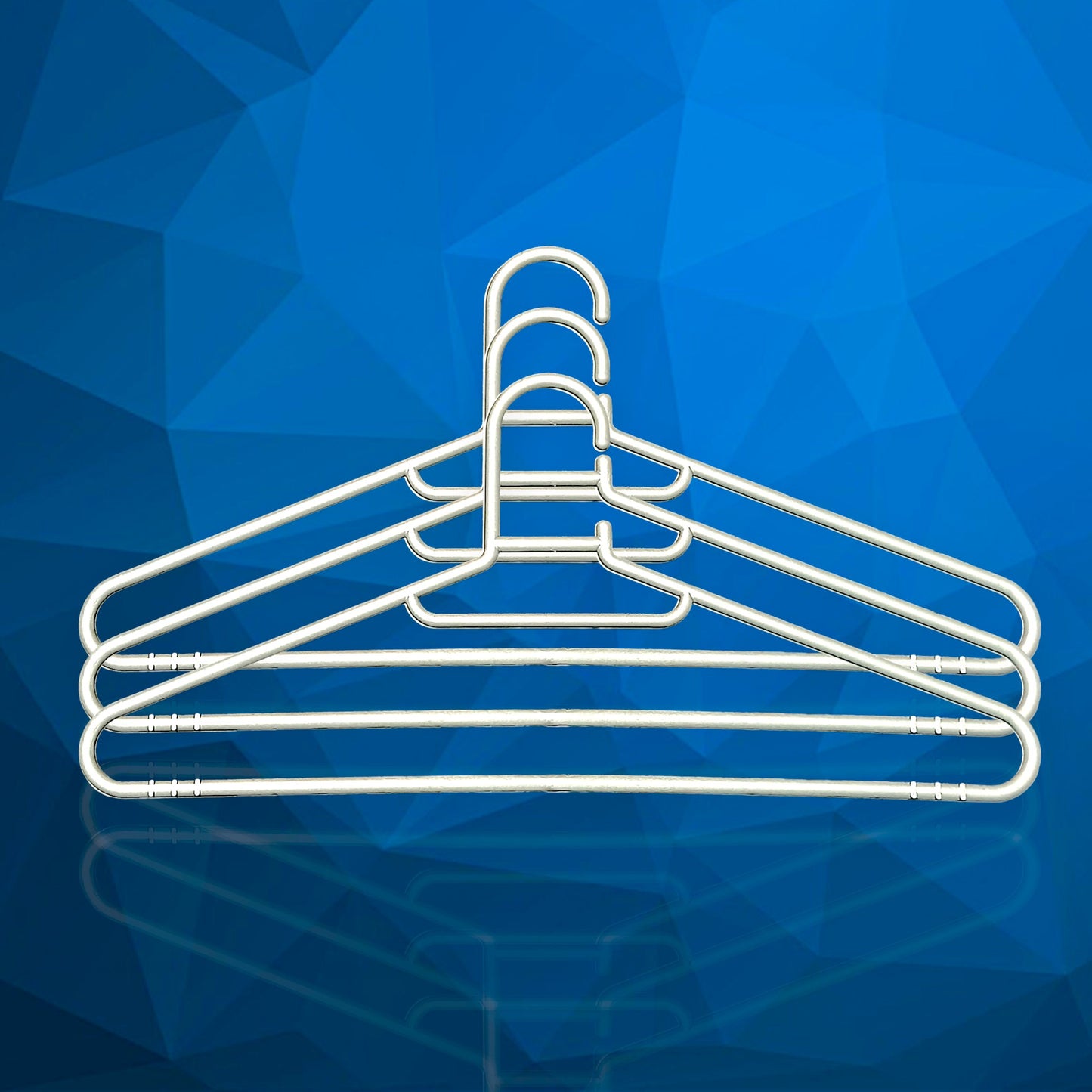 Champion 555 Hangers | Standard Size, Durable Quality (Pack of 12 – Economy Pack)