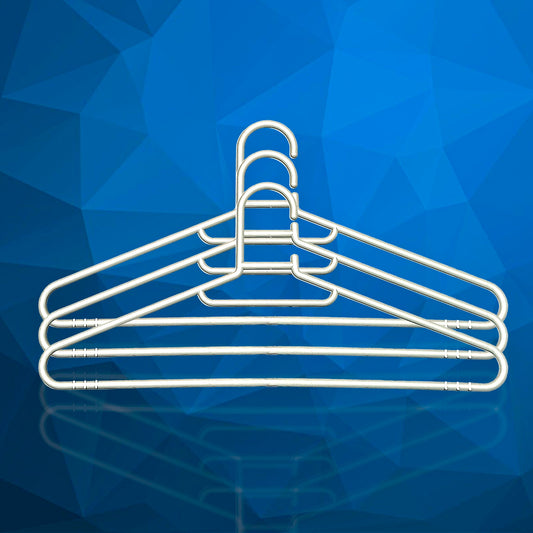 Champion 555 Hangers | Standard Size, Durable Quality (Pack of 12 – Economy Pack)