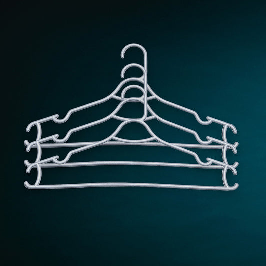 Jumboo No.1 Hangers | Lightweight Trouser & Pants Hangers (Economy Pack)