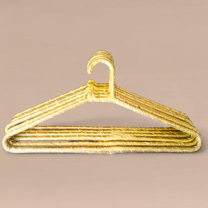 Premium Fancy Gotawork Hangers | Wedding & Bridal Dress Hangers | Pack of 12 pieces