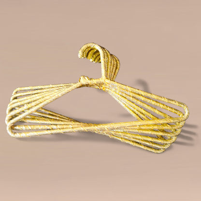 Premium Fancy Gotawork Hangers | Wedding & Bridal Dress Hangers | Pack of 12 pieces